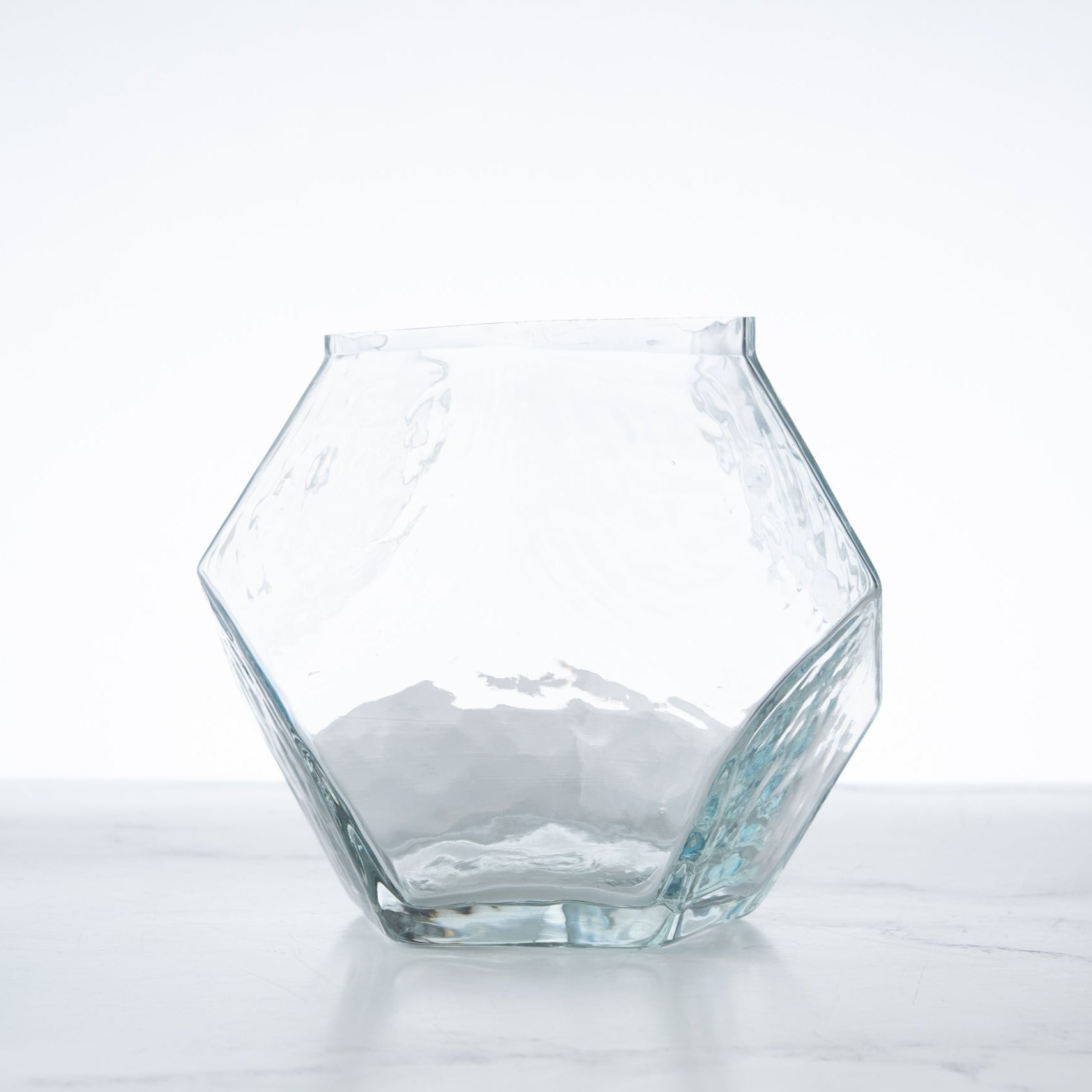 2413 D12 Bowl Vase - Crystal