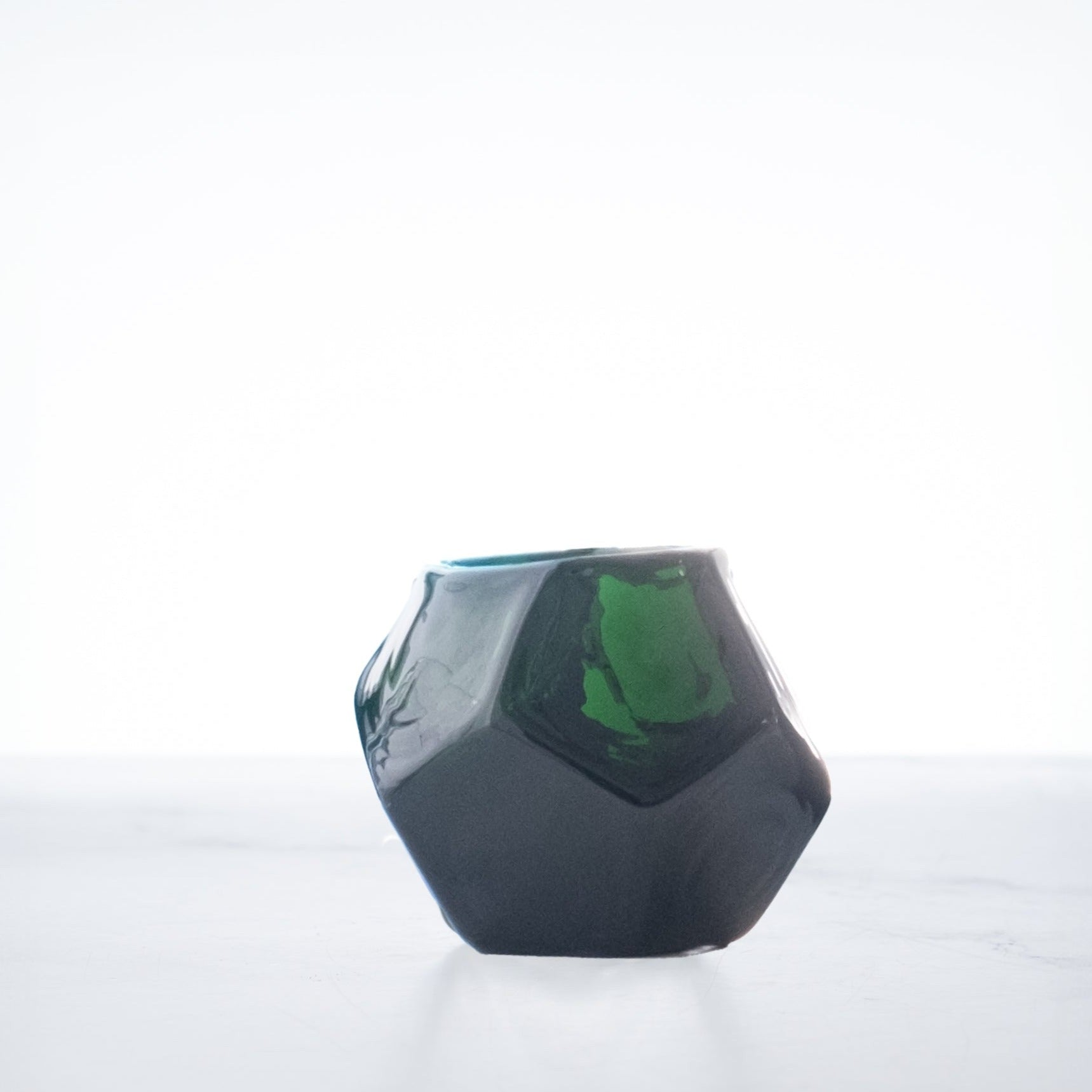 Product photo of Blenko 2415 D12 Tumbler - Malachite