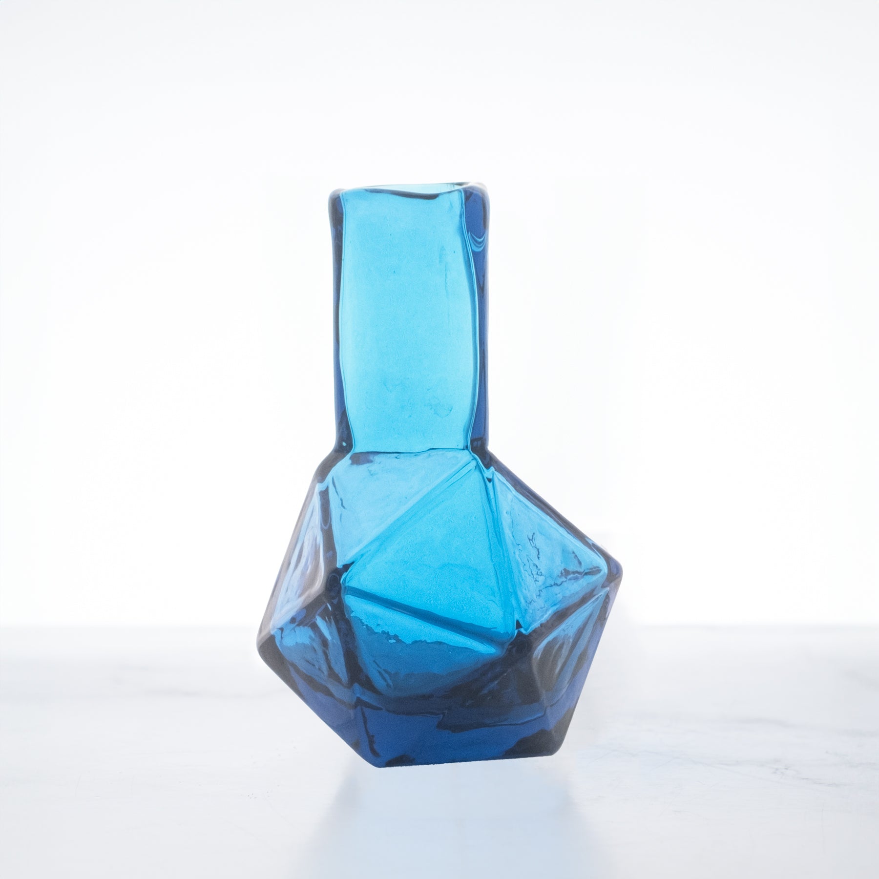 2412 D20 Dice Tower Bud Vase - Turquoise