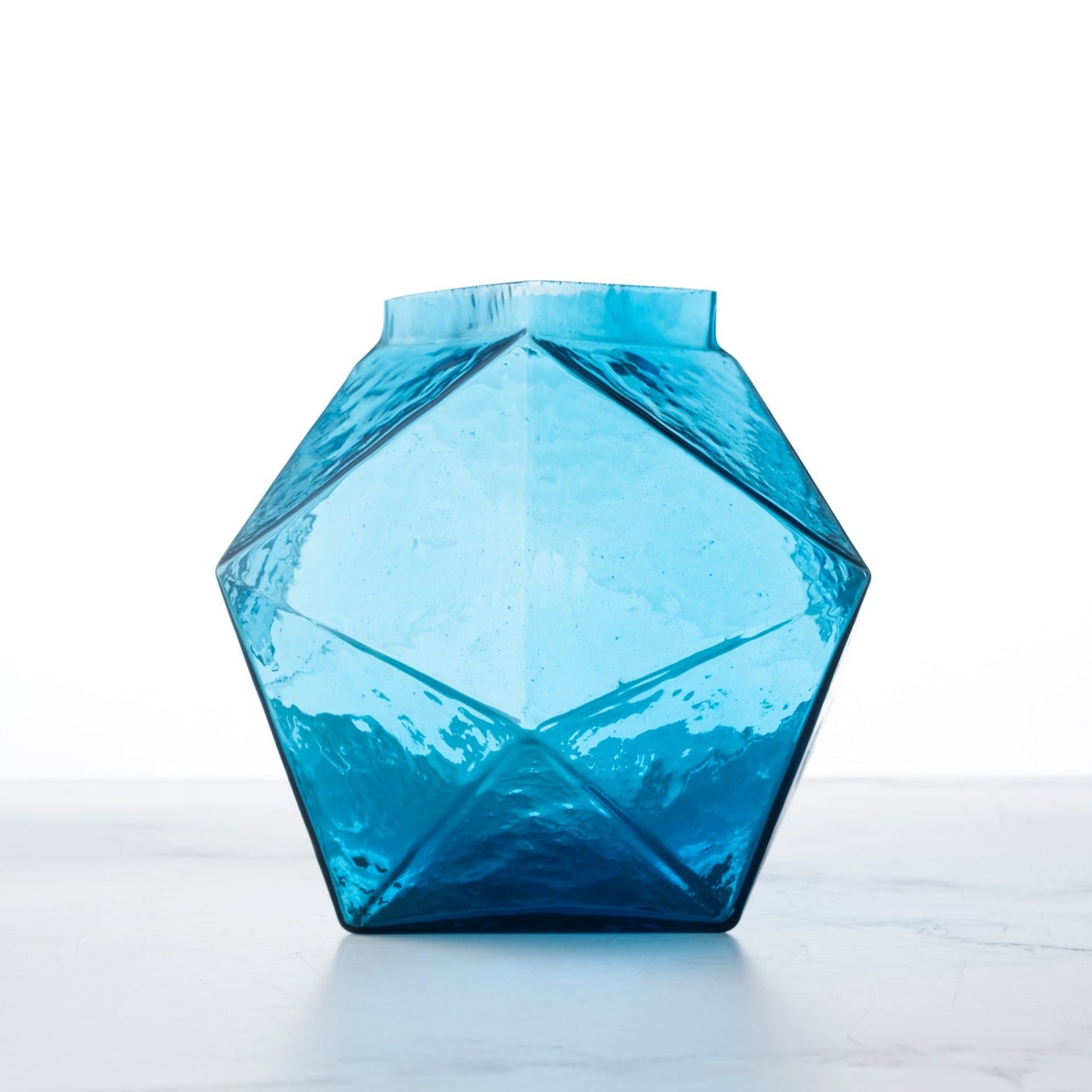 2414 D20 Bowl Vase - Turquoise