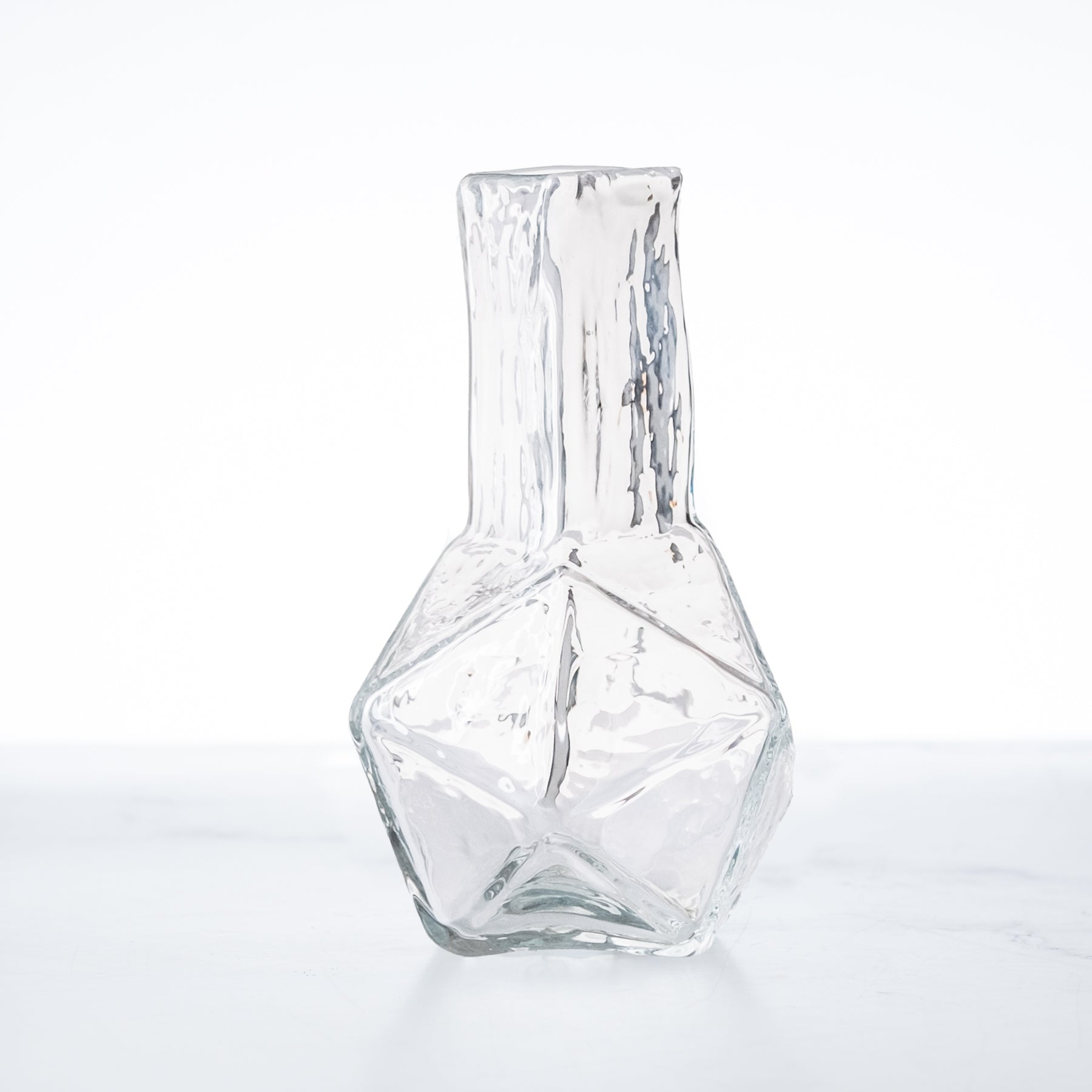 Product photo for 2412 D20 Dice Tower Bud Vase - Crystal