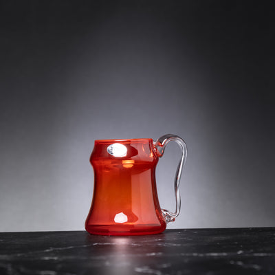 Blenko x Schreiber - Beer Mug - Dreamcicle w/Crystal Handle | APID# DS1009259