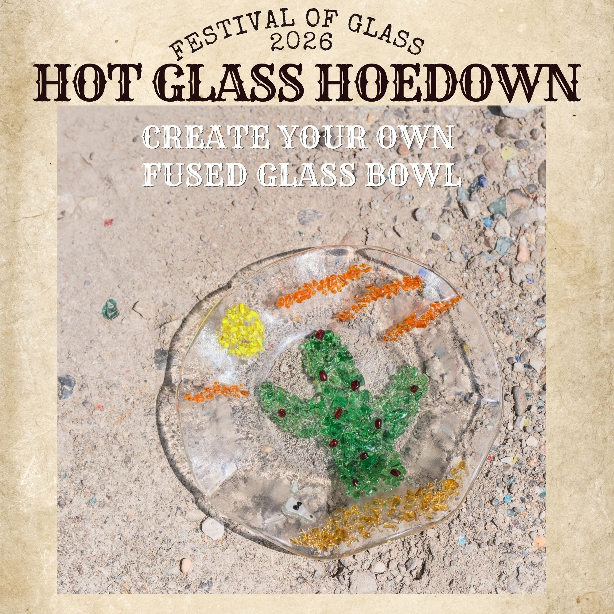 Create Your Own Fused Glass Bowl