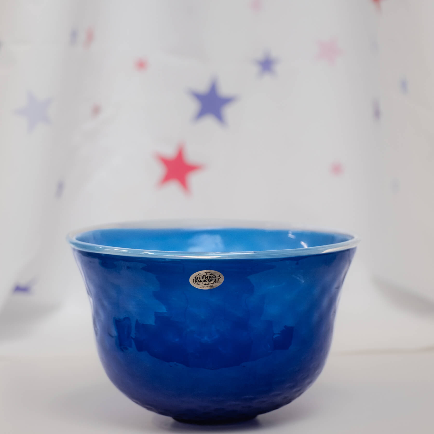 2512 Diamond Optic Bowl - Cobalt with Experimental White