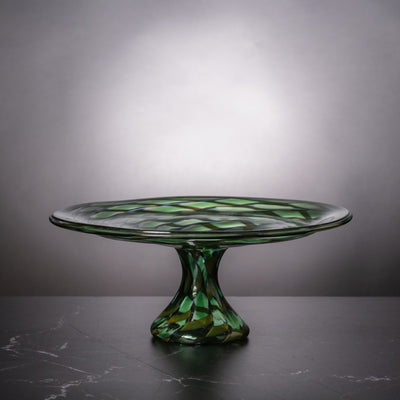 Blenko x Urban - Color Study Footed Platter | APID# MU03022614