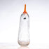 2520C Crackled Atomic Pumpkin - Crystal with Dreamcicle Stem