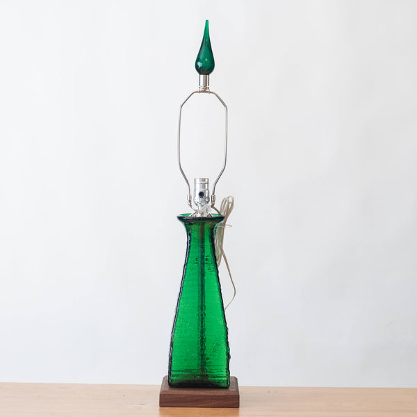 2134 Strata Lamp - Clover | Blenko Glass Company