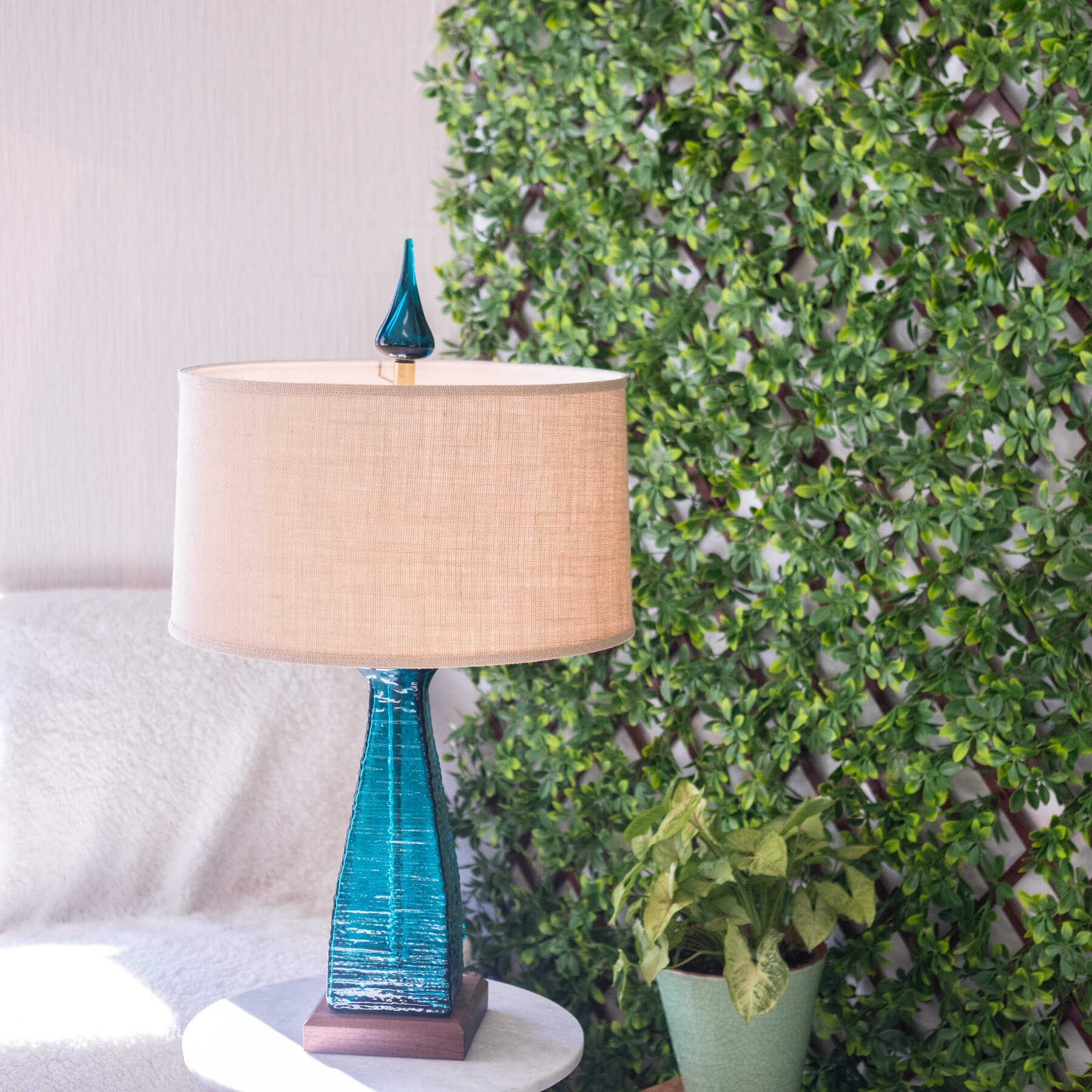 2134 Strata Lamp - Cerulean