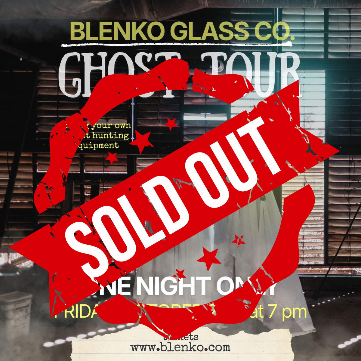 Blenko Ghost Tour