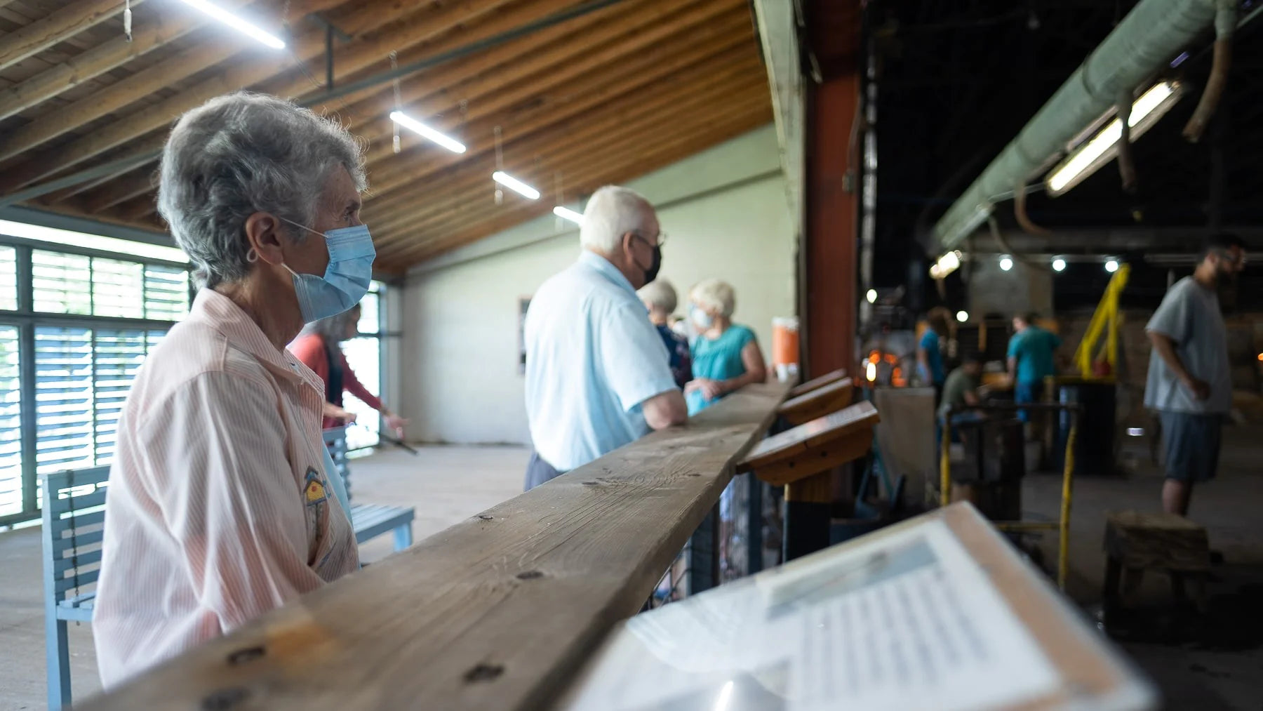 Blenko glass factory tour 1