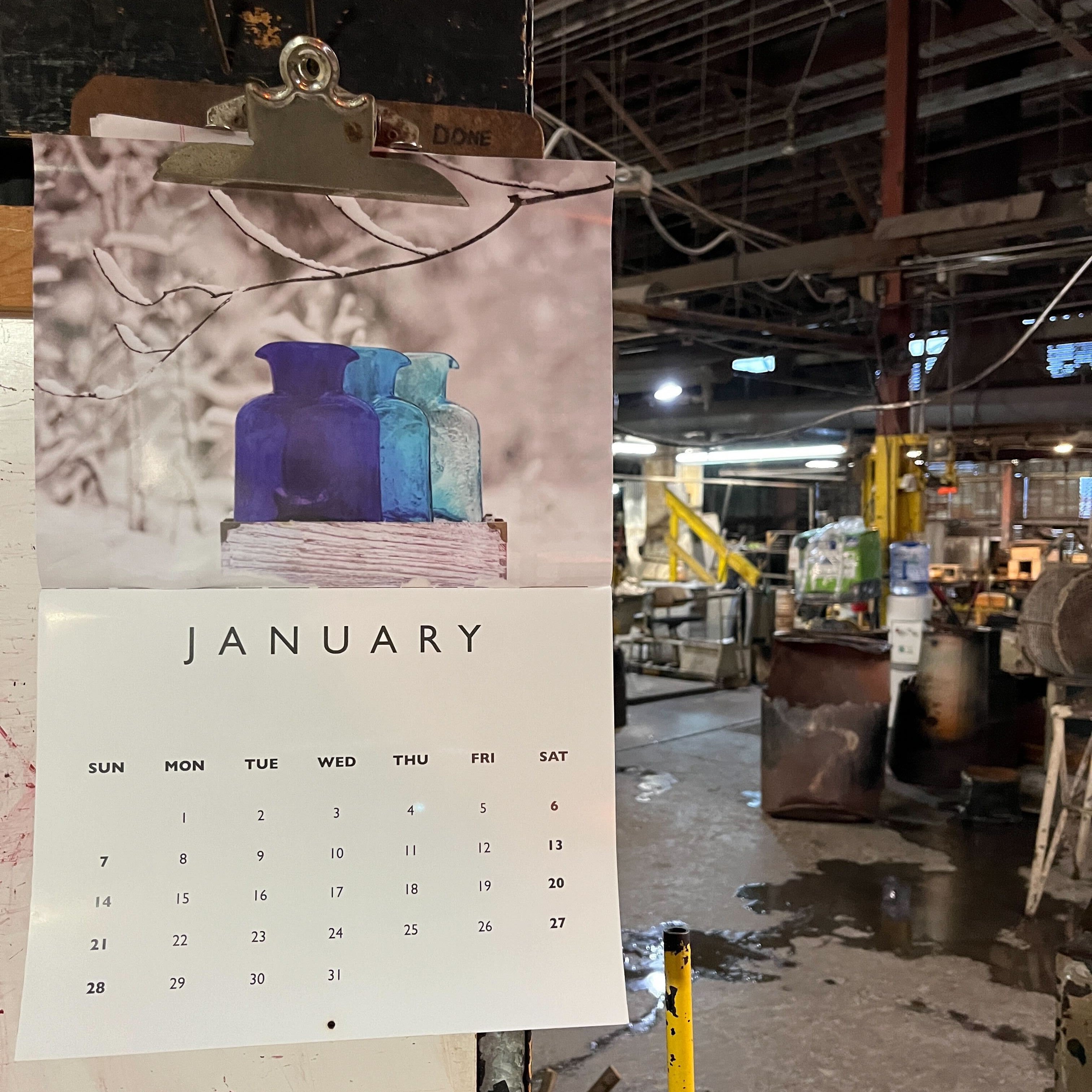 2024 Blenko Calendar Blenko Glass Company