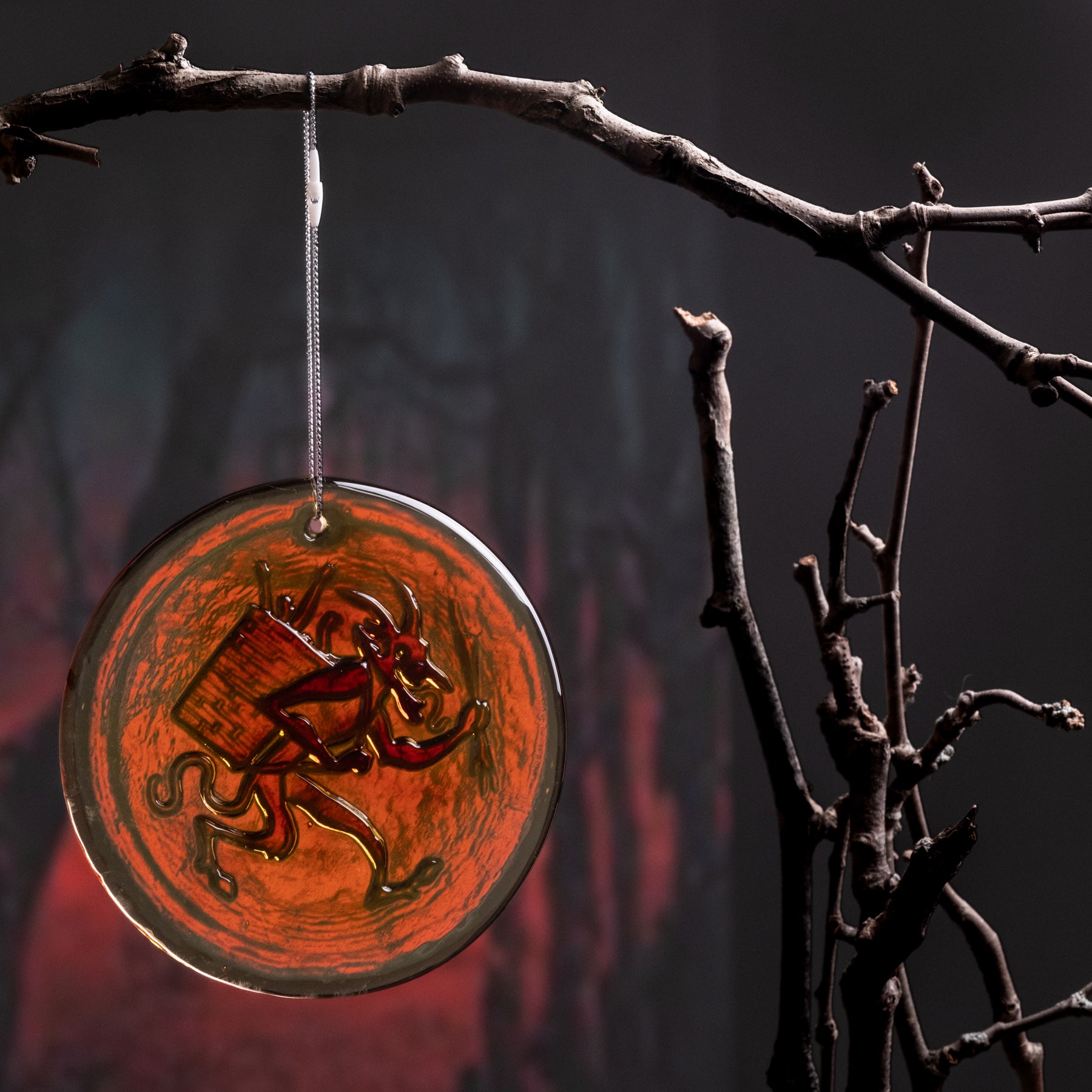 Krampus Suncatcher