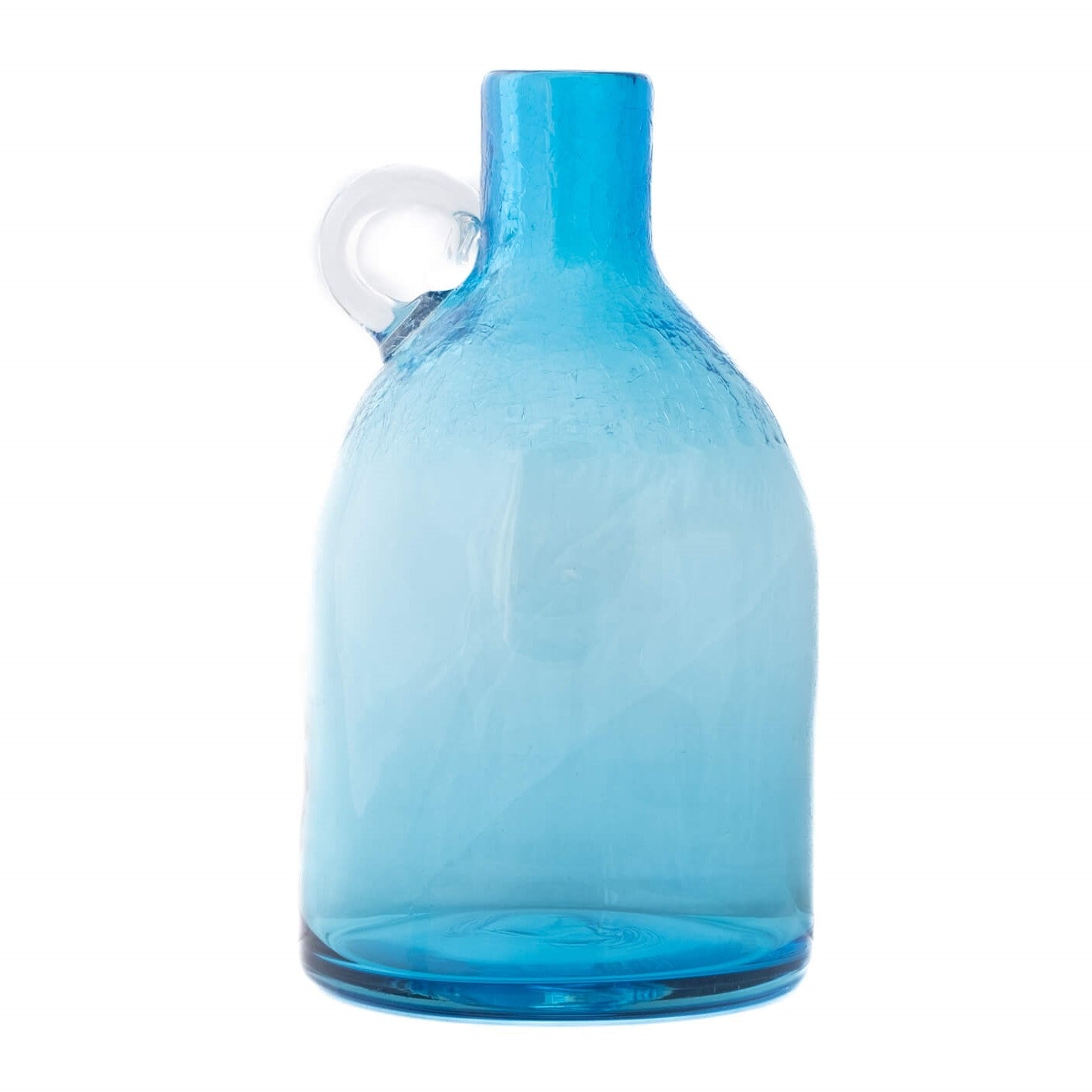C Jorgensen for Bodum cooling juice jug with ice insert - blue and clear  plastic 1980s Bistro rare item